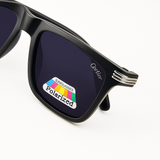 Carter - Polarized & UV - Black & Silver