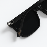 Carter - Polarized & UV - Black & Silver