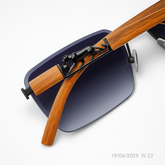Cater - Rimless - Wooden Texture - UV Protected