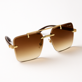 CHOPARD - Rimless Sunglass - Fashion Style - UV Protected - Double Bridge