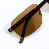 R.Bin BROWN - Rimless Sunglass - Daily Wear - Fiber Sticks- Flexible- UV Protected.