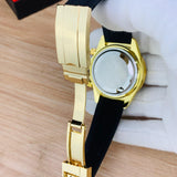 RLX Rainbow Skeleton Crystal β Gold Finish | Date | Warranty