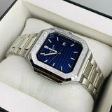 Patek Style Nautilus Watch | AA Quality | Date Display | 6-Month Warranty (Blue)