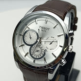TISSOT Inspired - Date Only - Silver