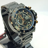 Cristiano Ailien Chronograph | Full Chrono Working | Stainless Steel Strap