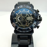 Cristiano Ailien Chronograph | Full Chrono Working | Stainless Steel Strap