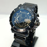 Cristiano Ailien Chronograph | Full Chrono Working | Stainless Steel Strap