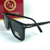 Carter - Polarized & UV - Black & Silver