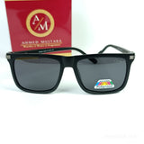 Carter - Polarized & UV - Black & Silver