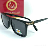 Carter - Polarized + UV- Black & Golden
