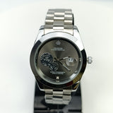 PRO KING Oyster 4815G Original Menโs Watch || Grey || Date Only