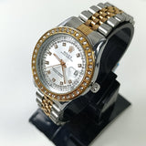Luxury Stone Bezel Men’s Watch – Date - 6 Months Warranty