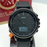 Skmei Original Dual Time Watch | Japanese Movement (Black) | Warranty
