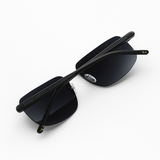 R.Bin BLACK - Rimless Sunglass - Daily Wear - Fiber Sticks- Flexible- UV Protected.