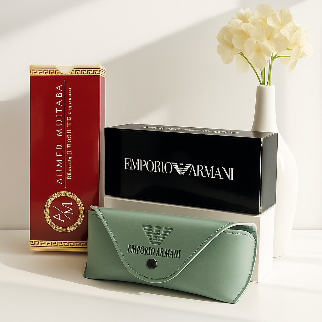 GO. Armni - Finest Quality Pouch + Free Lens Cleaner