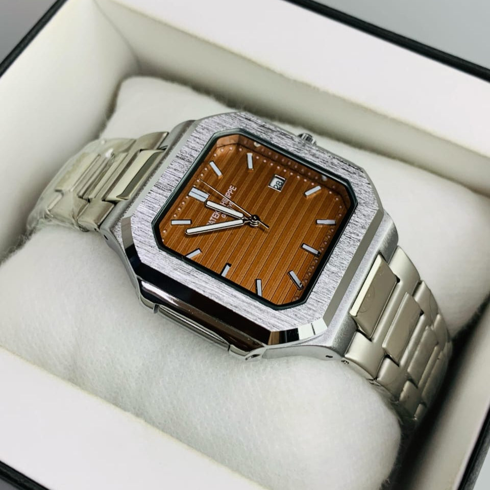 Patek Style Nautilus Watch |  AA Quality | Date Display | 6-Month Warranty