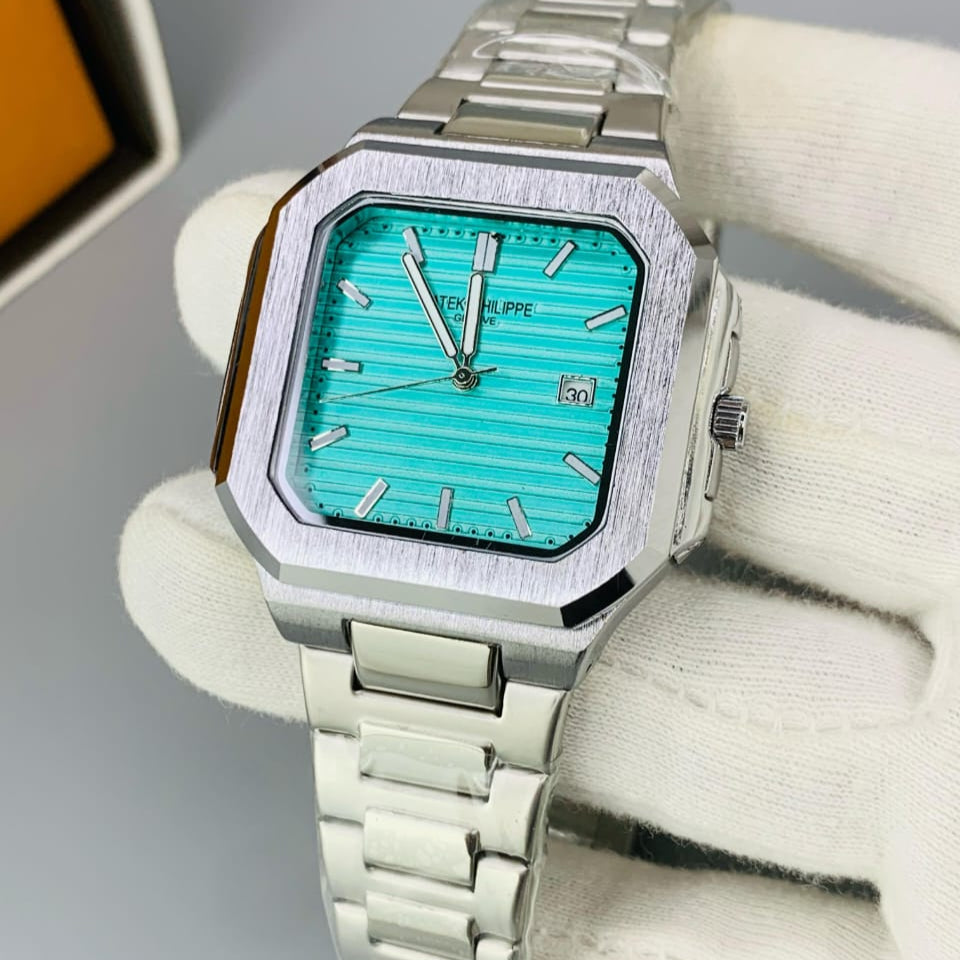 Patek Style Nautilus Watch |  AA Quality | Date Display | 6-Month Warranty