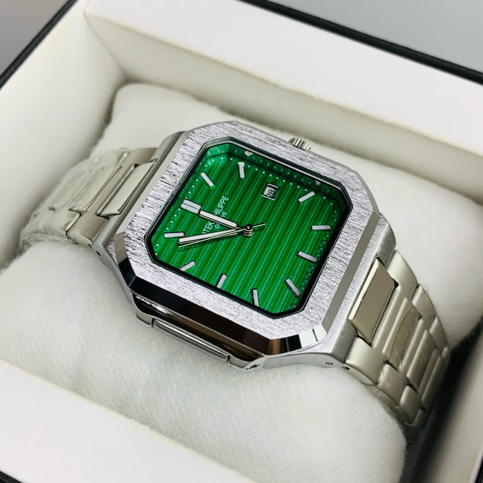 Patek Style Nautilus Watch |  AA Quality | Date Display | 6-Month Warranty