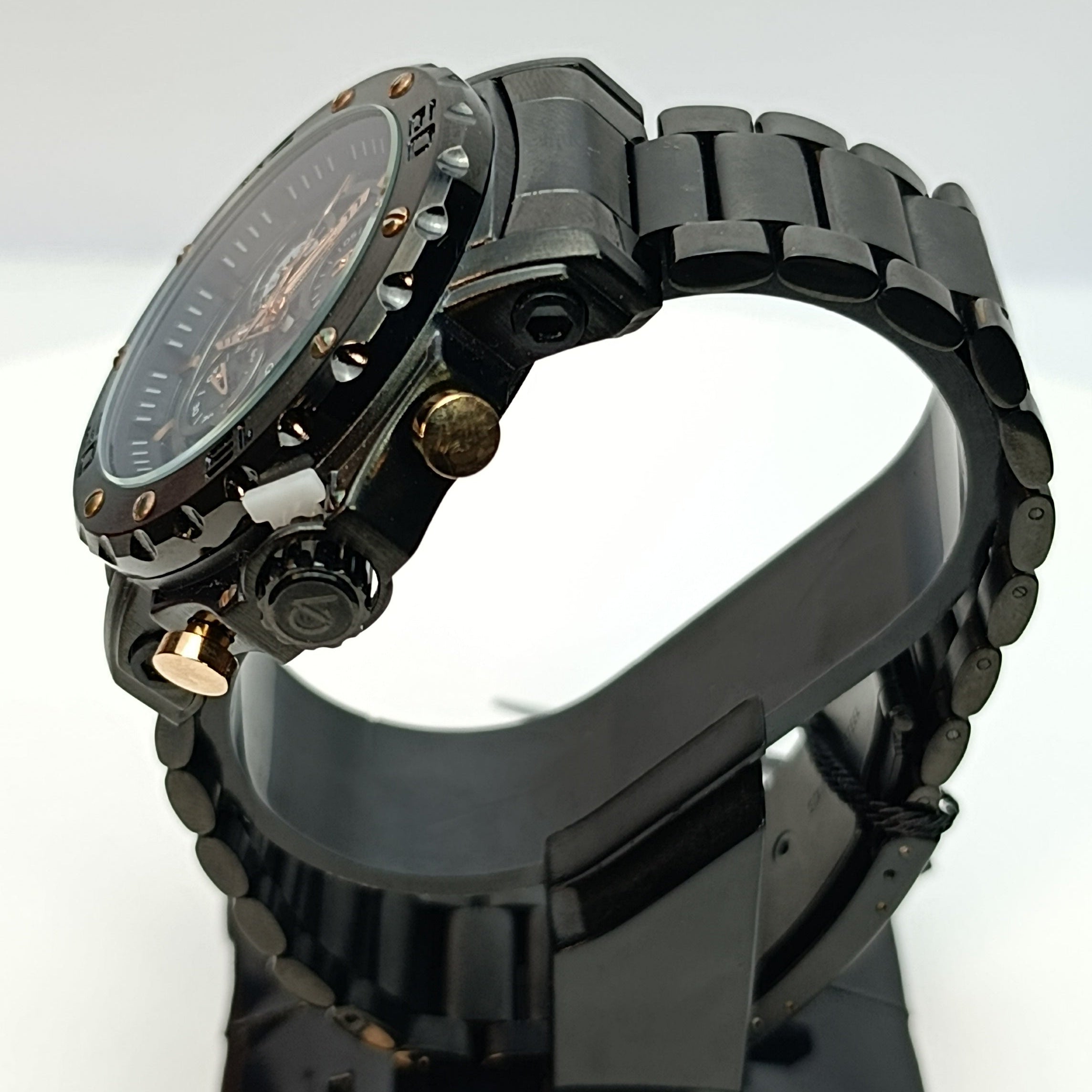 Cristiano Ailien Chronograph | Full Chrono Working | Stainless Steel Strap