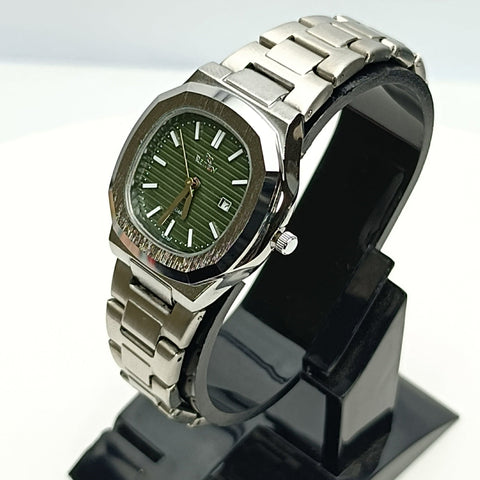 RIZEN Original RZ-757L Ladies Nautilus – Date | Luxury Look | Silver