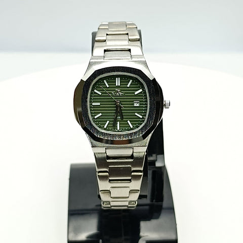 RIZEN Original RZ-757L Ladies Nautilus – Date | Luxury Look | Silver