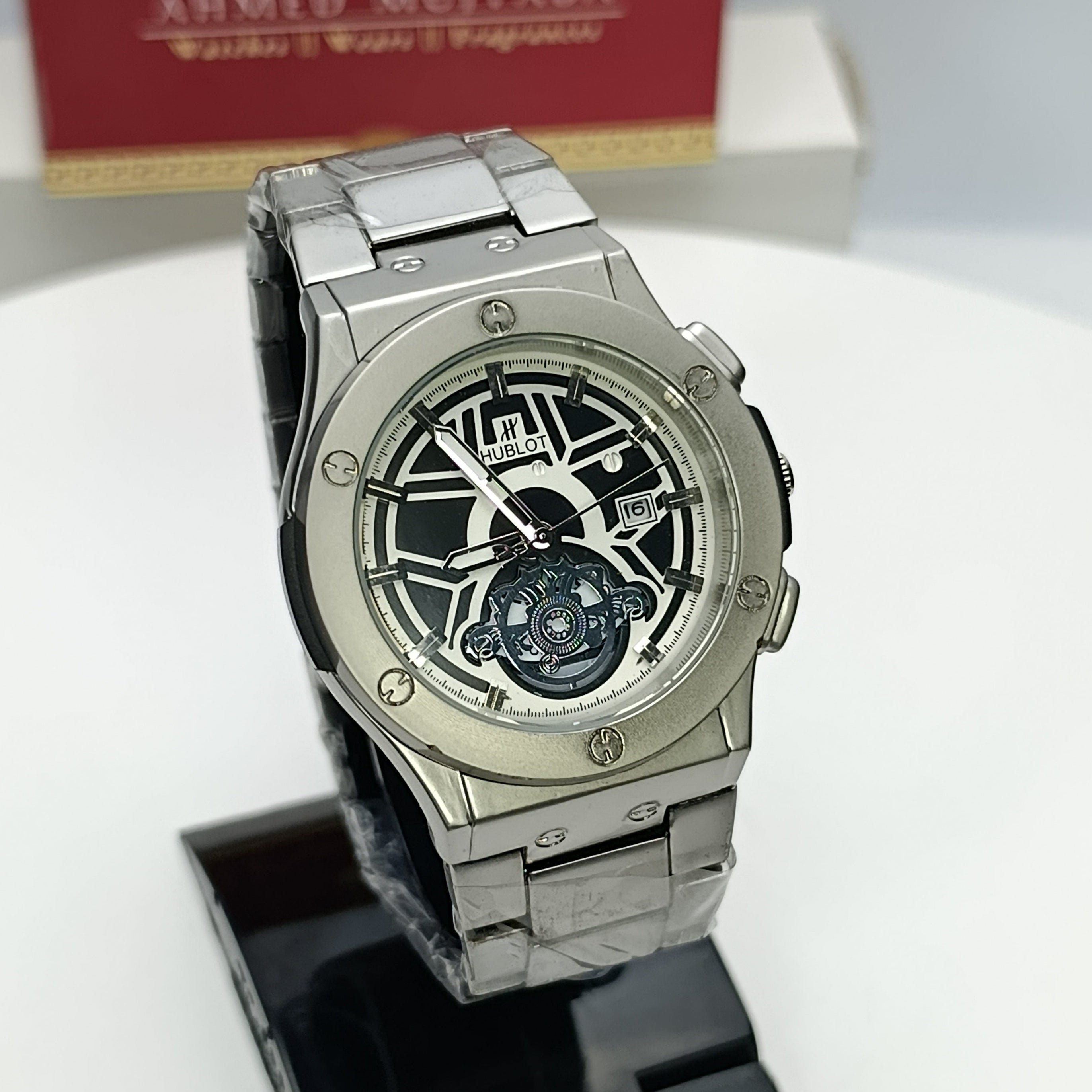 Hub-lot Skeleton Style | Date Display (Silver)