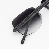 R.Bin Grey - Rimless Sunglass - Daily Wear - Fiber Sticks- Flexible- UV Protected.