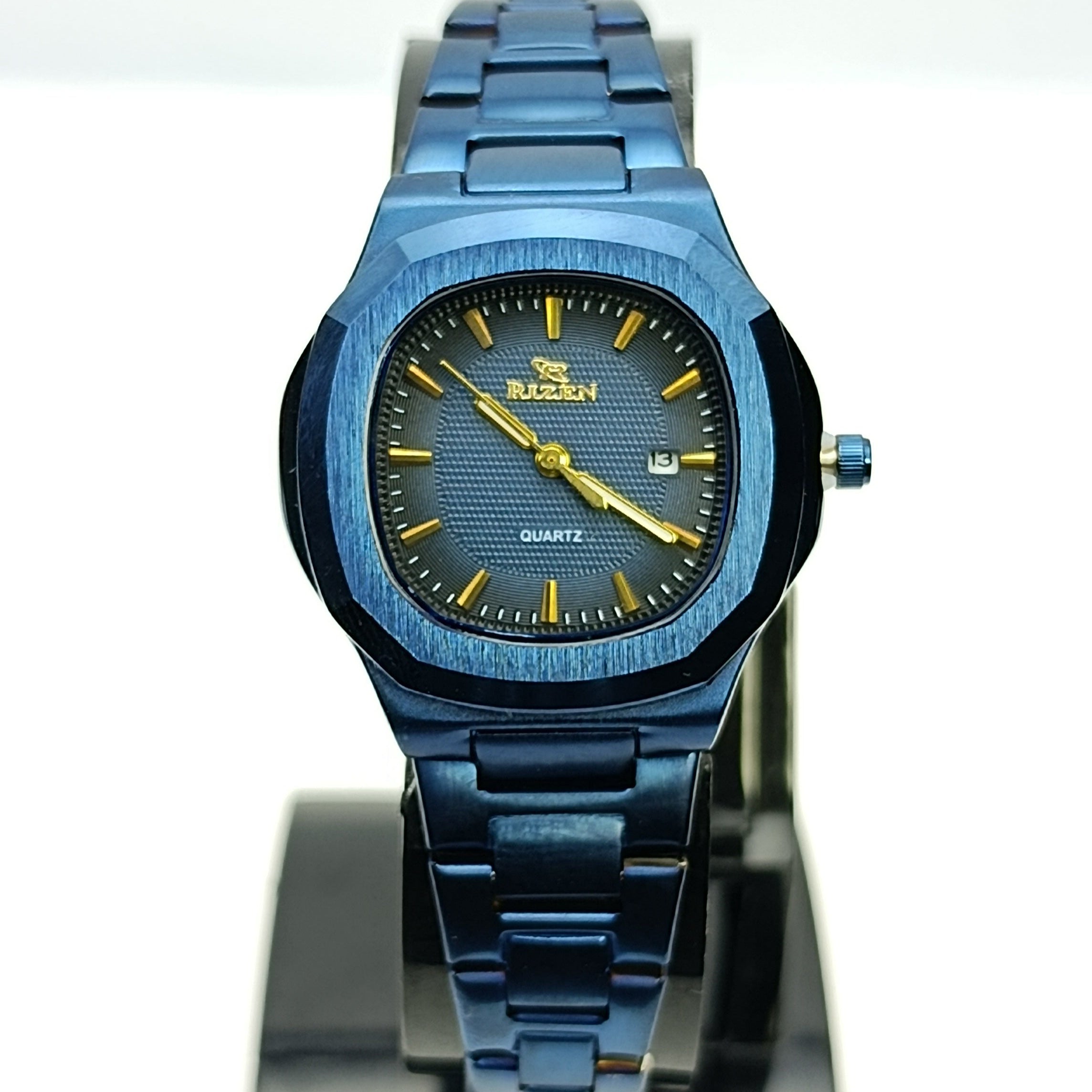 RIZEN Original RZ-757L Ladies Nautilus – Date | Luxury Look | Navy Blue