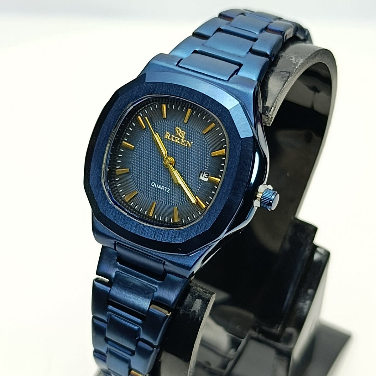RIZEN Original RZ-757L Ladies Nautilus – Date | Luxury Look | Navy Blue