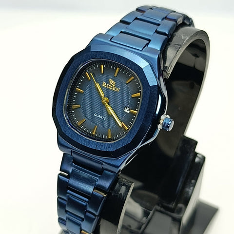 RIZEN Original RZ-757L Ladies Nautilus – Date | Luxury Look | Navy Blue