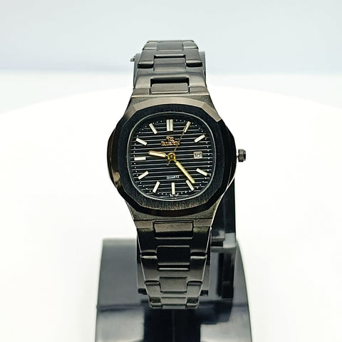 RIZEN Original RZ-757L Ladies Nautilus – Date | Luxury Black