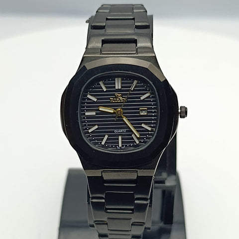 RIZEN Original RZ-757L Ladies Nautilus – Date | Luxury Black