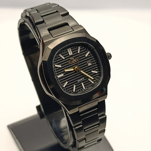 RIZEN Original RZ-757L Ladies Nautilus – Date | Luxury Black