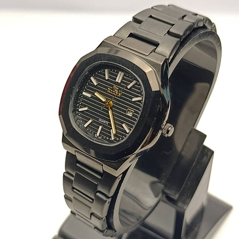RIZEN Original RZ-757L Ladies Nautilus – Date | Luxury Black