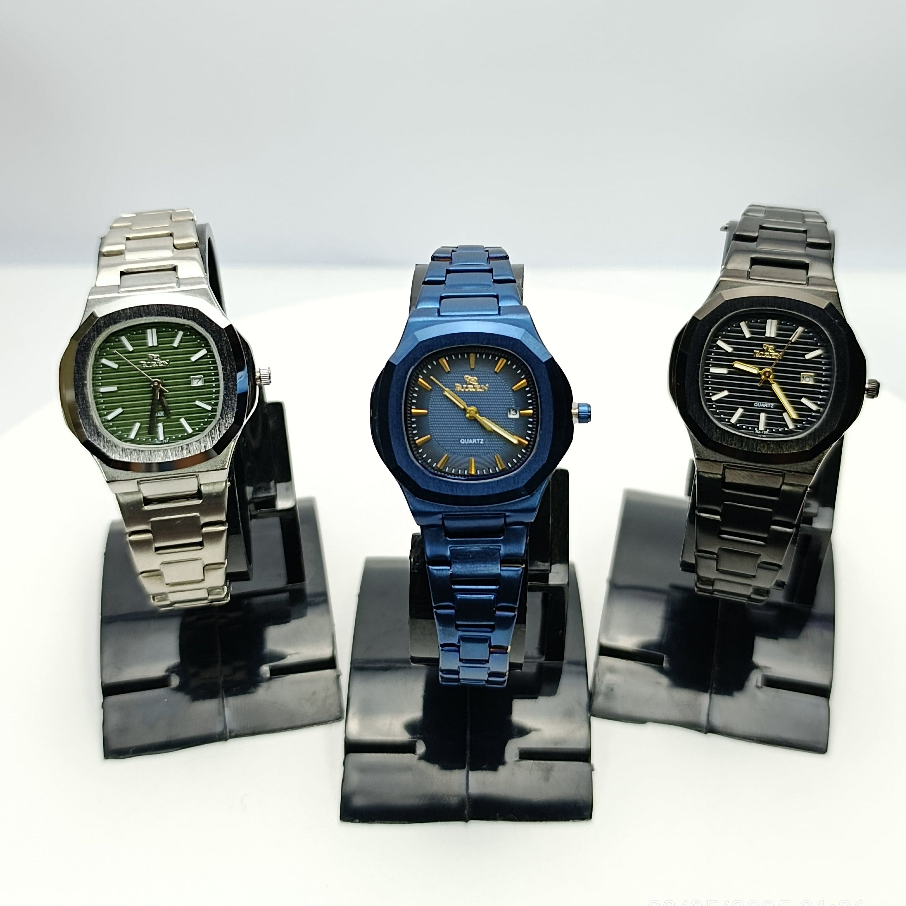 RIZEN Original RZ-757L Ladies Nautilus – Date | Luxury Look | Silver