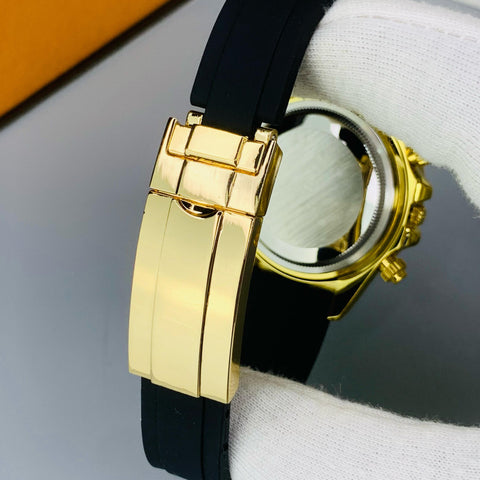 RLX Oyester Crystal – Gold Finish | Date | Warranty