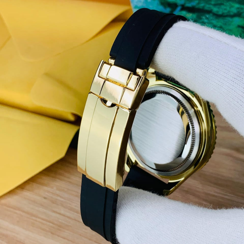 RX Yacht Master ⌚ Big Case | Rubber Strap | Date Function