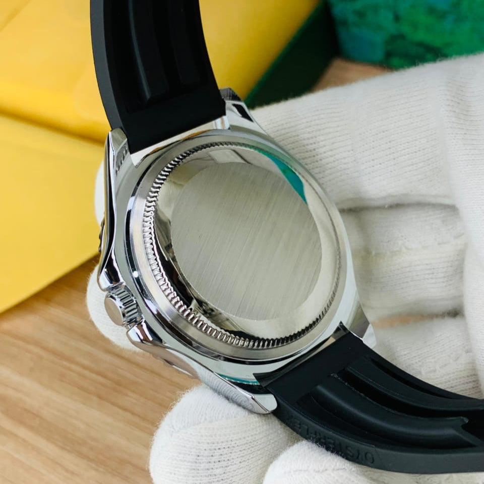 RX Yacht Master ⌚ Big Case | Rubber Strap | Date Function