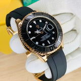 RX Yacht Master ⌚ Big Case | Rubber Strap | Date Function